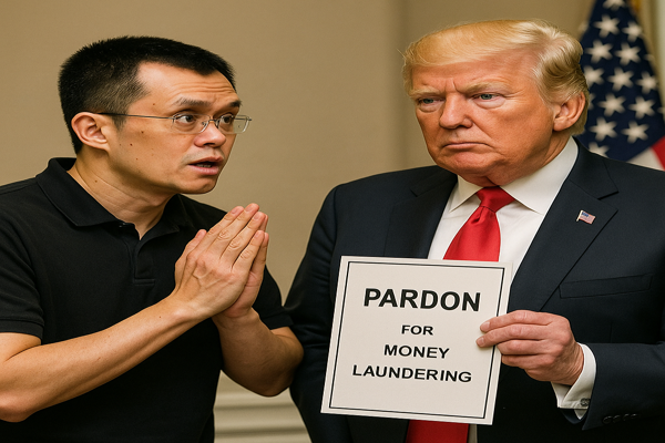 Breaking news! Zhao Changpeng asks Trump for pardon, causing another uproar in the crypto world