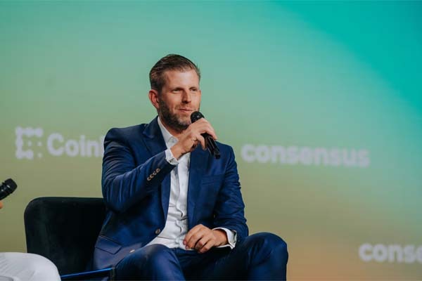 Consensus Conference: Trump's son transforms into a Bitcoin pioneer, saying it surpasses traditional assets