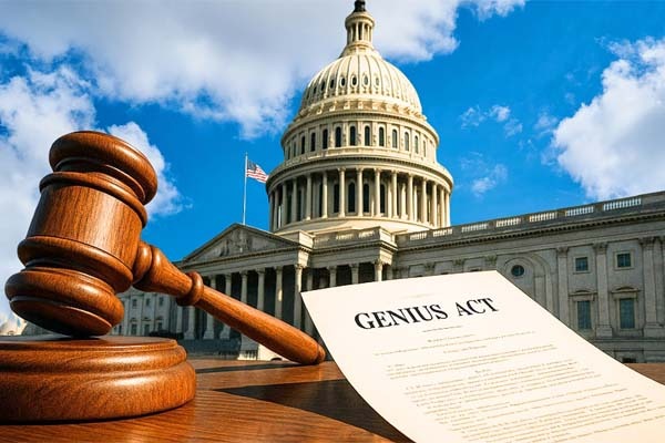 The US Senate passed the GENIUS Act, and the Treasury Secretary expects a 1,000% increase by 2030