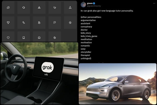 Grok is officially launched on Tesla's car computer, opening a new era of 