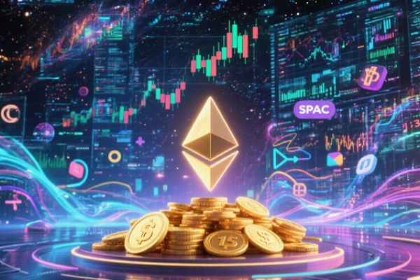 Ethereum Treasury went public through a merger with a SPAC, receiving more than $1.5 billion in cryptocurrency and stock financing.