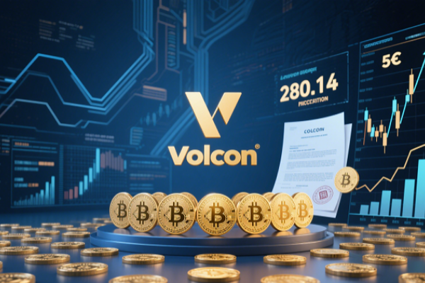 Volcon, a listed company, purchased 280.14 bitcoins for the first time and completed over $500 million in private financing to purchase bitcoins
