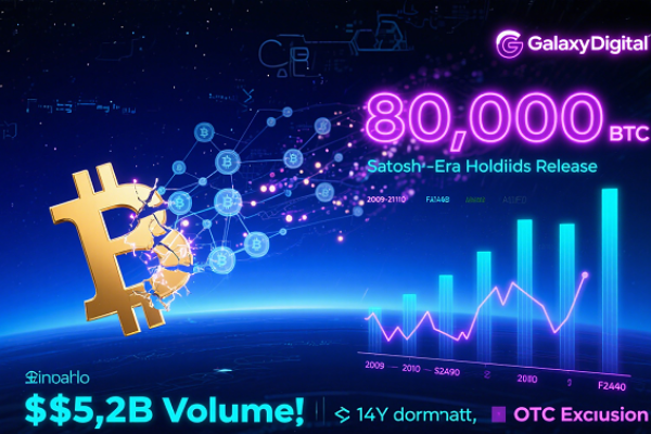 Galaxy sells over 80,000 Bitcoins for Satoshi-era investors
