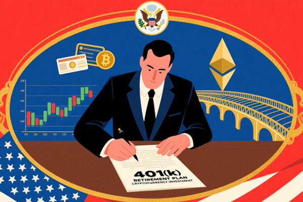 Trump signs executive order allowing 401(k) retirement plans to invest in cryptocurrencies