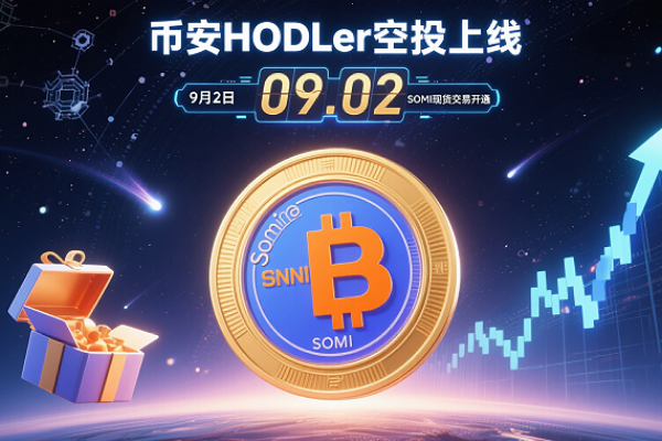 Binance HODLer Airdrop Launches Somnia, SOMI Spot Trading Opens on September 2nd
