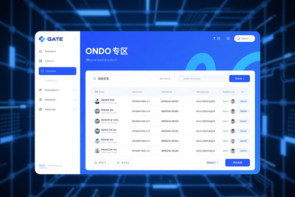 Gate launches Ondo zone, supports spot trading and introduces 26 popular trading pairs