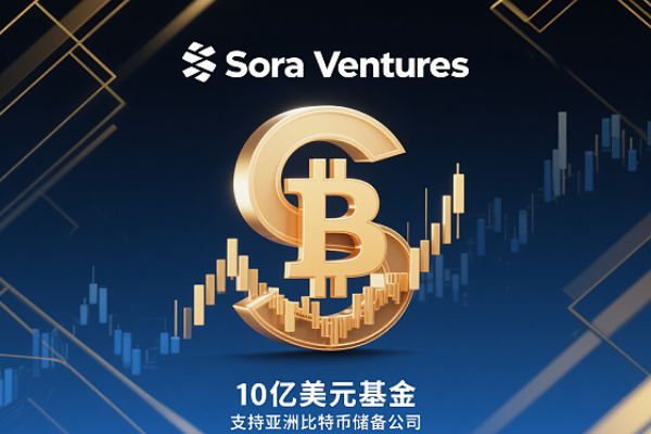 Sora Ventures宣布启动10亿美元基金，支持亚洲的比特币储备公司