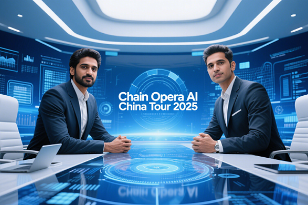 ChainOpera AI announces its first China tour, with renowned scholars and co-founders Salman and Aiden in attendance