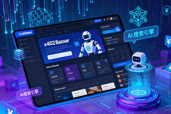 Coinbase推出x402Bazaar，打造支持服务发现与支付的AI代理“搜索引擎”平台