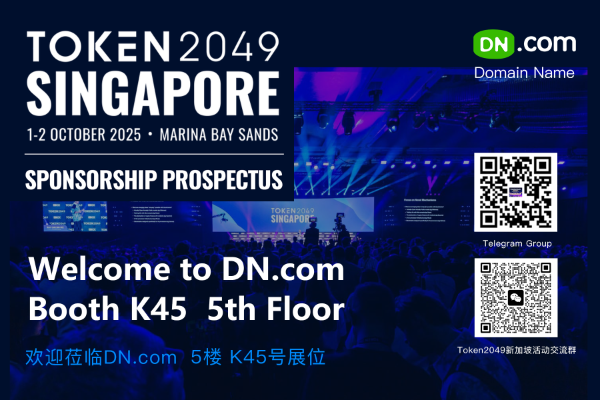 TOKEN2049, the global Web3 event, returns to Singapore! See you at b.news booth K45!