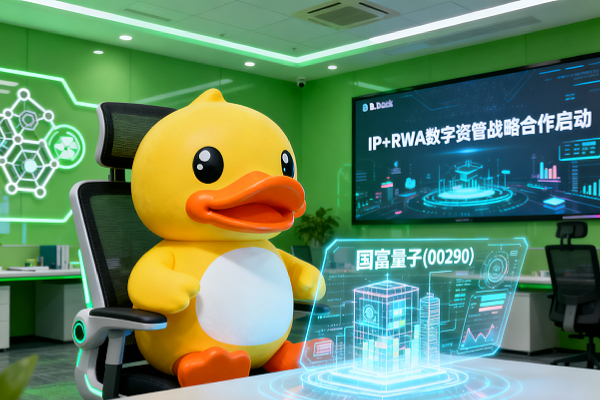B.Duck has reached a strategic partnership with Guofu Quantum (00290) to jointly create a new ecosystem for IP RWA digital asset management.