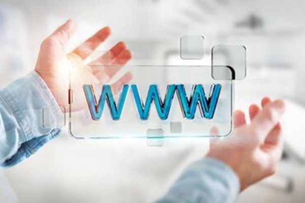 How many steps are required to register a website domain name?