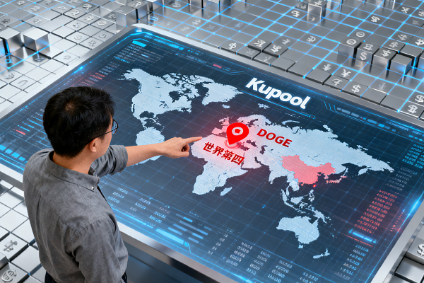 Mining veteran Zhu Yu officially launched Kupool, the current DOGE mining pool ranked fourth in the world in terms of computing power.