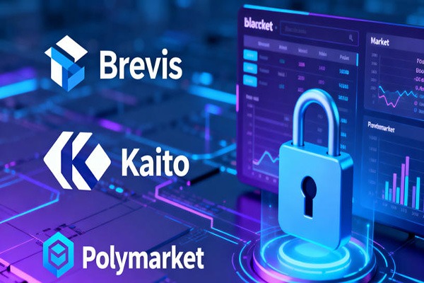 Brevis partnered with Kaito to provide Polymarket with verifiable market sentiment data.
