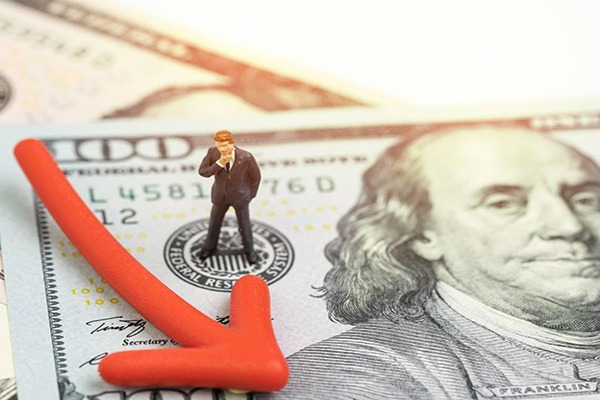 The dollar fell as markets focused on non-key data to speculate on the Federal Reserve's interest rate cut path.