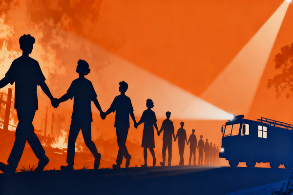 Joining hands and overcoming difficulties together – Huake Intelligent Investment donated HK$1 million to support the rescue heroes of the Tai Po Hung Fook Court fire.