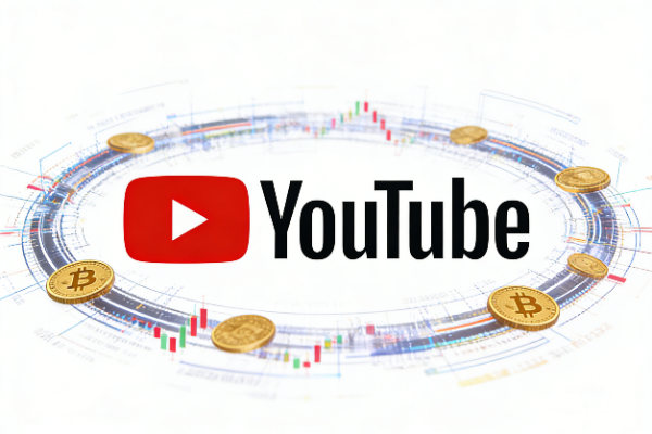 YouTube launches stablecoin payment feature; creators can receive PYUSD via PayPal.