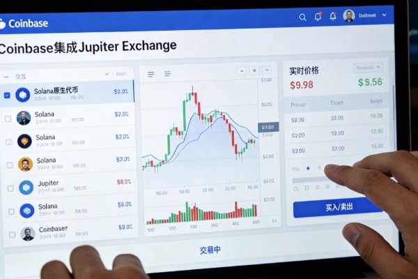 Coinbase集成Jupiter交易所，支持Solana原生代币交易