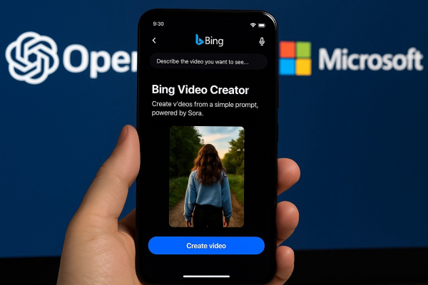 微软免费开放Sora2视频生成 AI视频创作门槛进一步降低