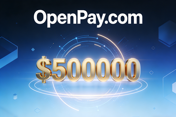 It's blown up! OpenPay.com quickly approached $500,000, triggering a frenzy for payment domains.