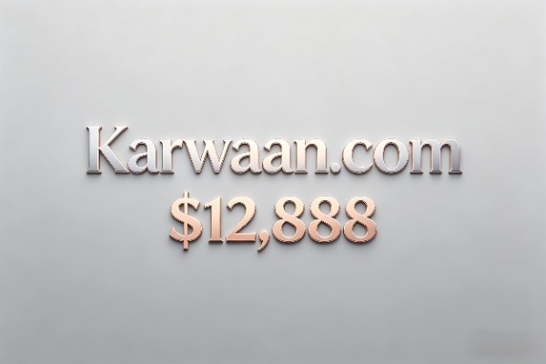 More than just one website! Behind Karwaan.com's $12,888 price tag lies a strategic choice for enterprise digital branding.