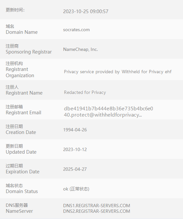 某web3公司斥巨资收购Socrates.com域名!