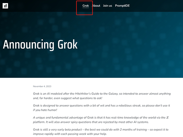 Musk announced that GROK artificial intelligence robot test version was launched!