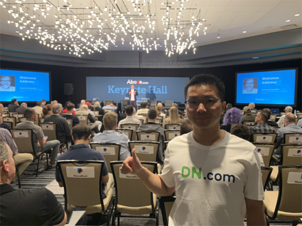 DN.com首次亮相全球域名大会，开启全球化!