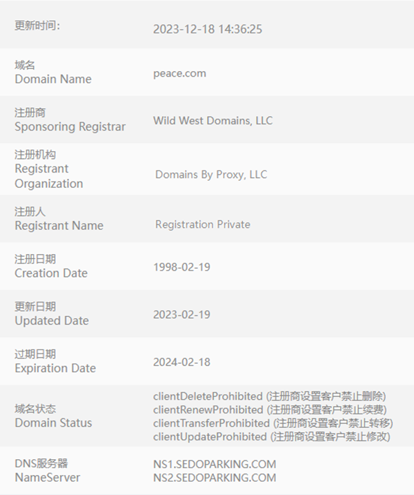 又一单词域名成功交易，价格高达285万元！