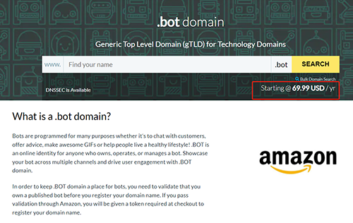 First .bot domain name successfully traded! Ada.bot sold for about $350,000!