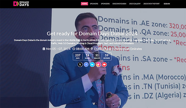 Dubai Domain Name Day 2024 to be held 5-7 November