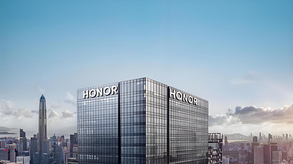 honor.com-荣耀启用顶级域名!品牌与域名完美融合!