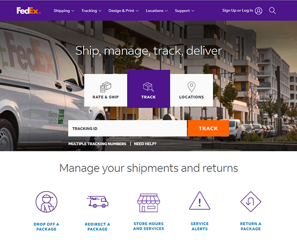 FedEx FedEx acquires 3-letter FDX.com