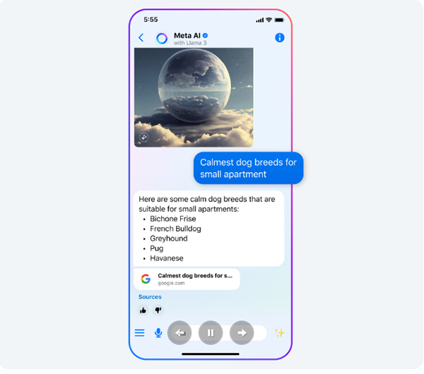 Mate.ai, Facebook's big model of language, is now live!