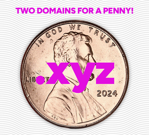 .XYZ celebrates its 10th anniversary with a special half-cent edition!