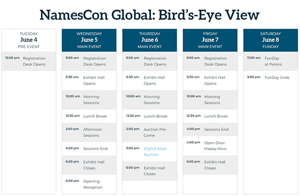 What to Expect! NamesCon, the global domain name conference, is coming up next week!