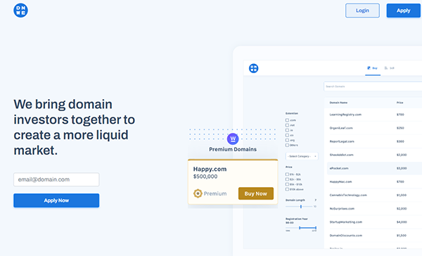 域名批发交易所网站DNWE.com易主!
