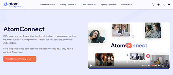 Squadhelp.com Becomes Atom.com, Recently Launched AtomConnect.com