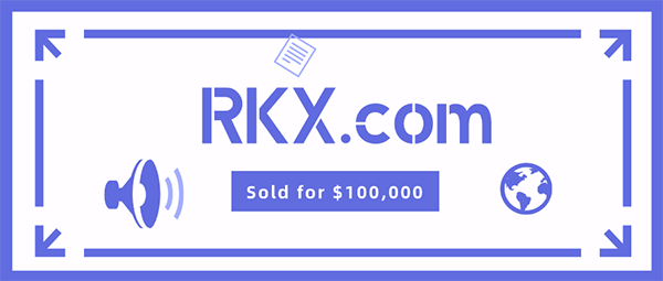 Domain market continues to be hot: three-letter rkx.com sets record at $100,000