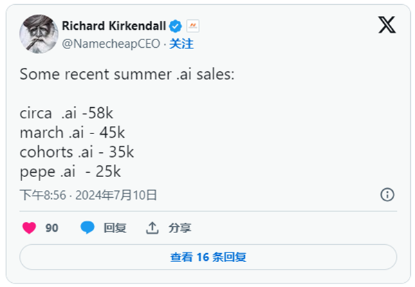AI domain trading is hot! Circa.ai sells for $58,000