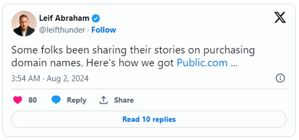 Public.com Acquisition Price Revealed!!!$900,000 in Installments!