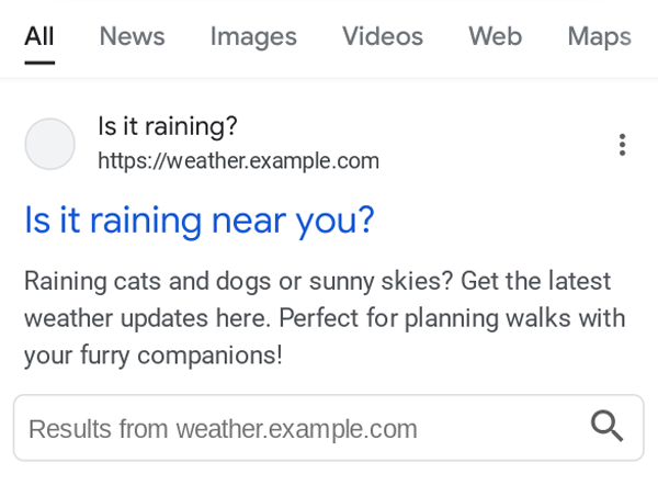 Google Sitelinks search box is going away