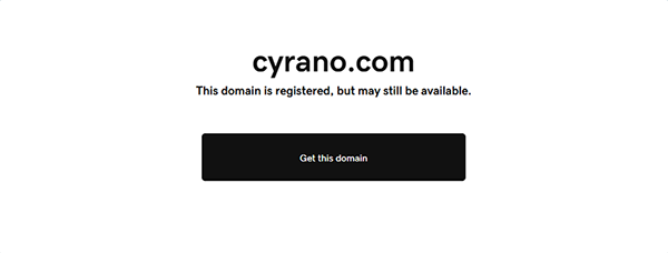 The Rise and Fall of Cyrano.com: From Brilliance to Change of Ownership