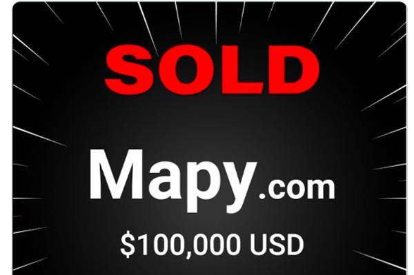 Word Map Domain Name Mapy.com Successfully Sold for $100,000!