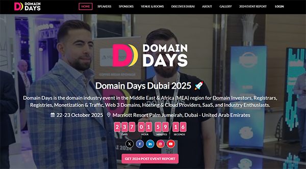 Dubai Domain Day announces 2025 event schedule