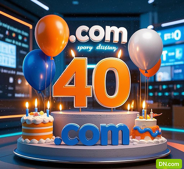 The world's first .com domain name symbolics.com celebrates its 40th birthday!