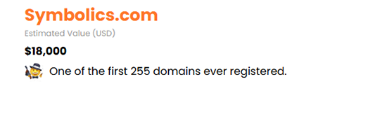 The world's first .com domain name costs $20 million, but valuation tools disagree