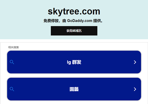 Dutch company Skytree BV loses UDRP case, domain name skytree.com remains owned