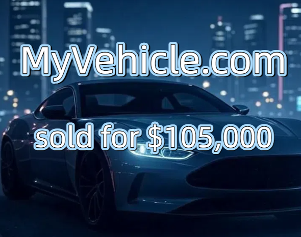 MyVehicle.com sold for $105,000, and the transaction was completed by renting first and buying later