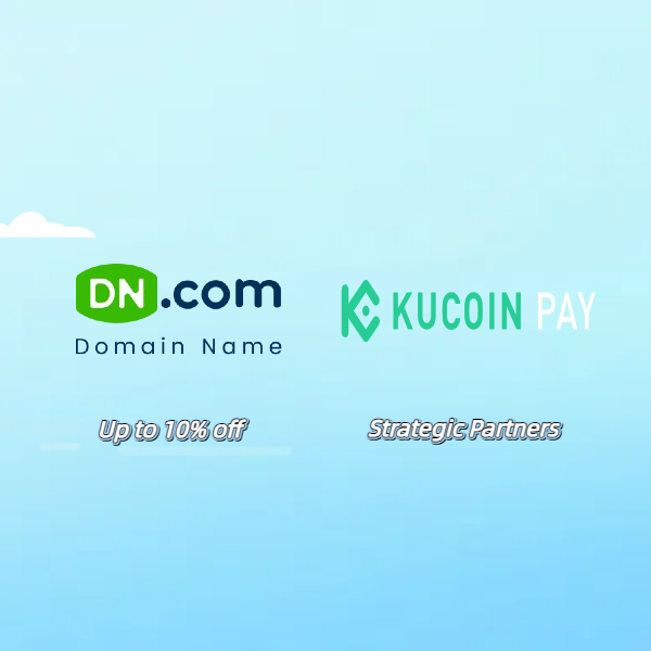 DN.com携手KuCoin Pay，开启全新合作，共拓加密域名新生态